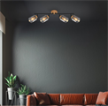 Applique da Soffitto con Portalampada Orientabili E27