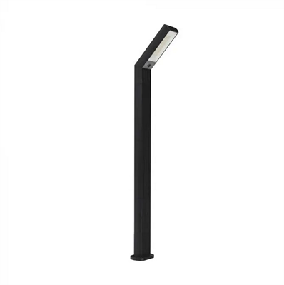 Lampada Solare LED 1,7W da Giardino con Picchetto e Supporto