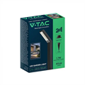 Lampada Solare LED 1,7W da Giardino con Picchetto e Supporto