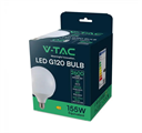 Lampadina LED E27 22W G120 Luce Fredda 6500K