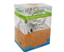 Tenda Luminosa 3 Metri LED Luce Calda 3000K IP65 Prolungabile