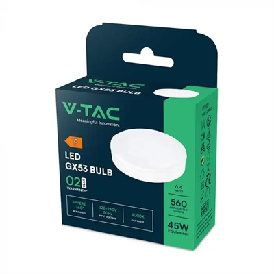 Lampadina LED 6,4W Attacco GX53 Luce Naturale 4000K