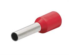 Tubetto Terminale Isolato per Cavi da 1,5mm Confezione 100pz