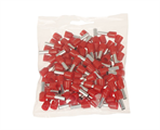 Tubetto Terminale Isolato per Cavi da 16mm Confezione 100pz