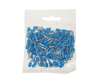 Tubetto Terminale Isolato per Cavi da 2.5mm Confezione 100pz