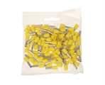 Tubetto Terminale Isolato per Cavi da 2.5mm Confezione 100pz