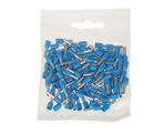Tubetto Terminale Isolato per Cavi da 4mm Confezione 100pz