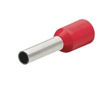 Tubetto Terminale Isolato per Cavi da 6mm Confezione 100pz