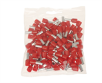 Tubetto Terminale Isolato per Cavi da 6mm Confezione 100pz