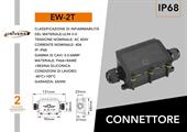 Connettore Impermeabile 2 Terminali IP68