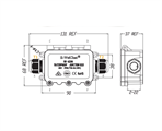 Connettore Impermeabile 2 Terminali IP68