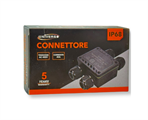 Connettore Impermeabile 4 Terminali IP68