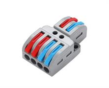 Morsettiera Connessione Rapida 2 Ingressi 4 Uscite Confez. 50pz