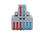 Morsettiera Connessione Rapida 2 Ingressi 6 Uscite Confez. 30pz