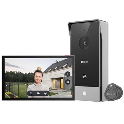 Videocitofono Ezviz postazione esterna + monitor wifi su 2 fili