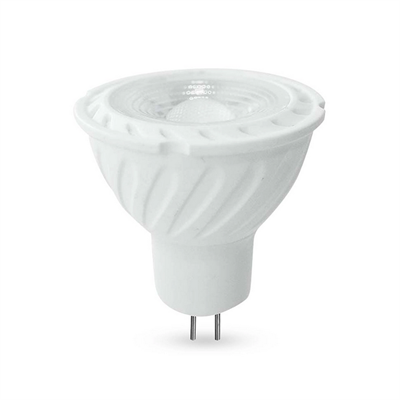 Faretto LED GU5.3 (MR16) 6W 12V 110° Copertura Trasparente 4000K