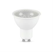 Faretto LED GU10 7,5W 110°Copert Trasparente Luce Naturale 4000K