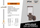Lampada da Parete con Portalampada E27 IP54