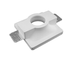Portafaretto LED Gesso Verniciabile da Incasso Attacco GU10