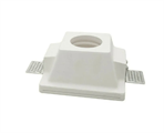 Portafaretto LED Gesso Verniciabile da Incasso Attacco GU10