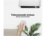 Termoventilatore da Parete 2000W con Telecomando
