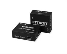 Extender HDMI 4K su Cavo Lan 120mt, Kit TX-RX UTP CAT6 POE
