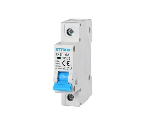 Interruttore magnetotermico 1P 6A 220V 6Ka 1 Modulo DIN