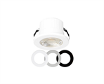 Mini LED Spot 3W Luce 3in1 CCT ø35mm con Cover Grigia e Nera