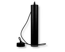 Lampadario a Sospensione Nero con Portalampada GU10