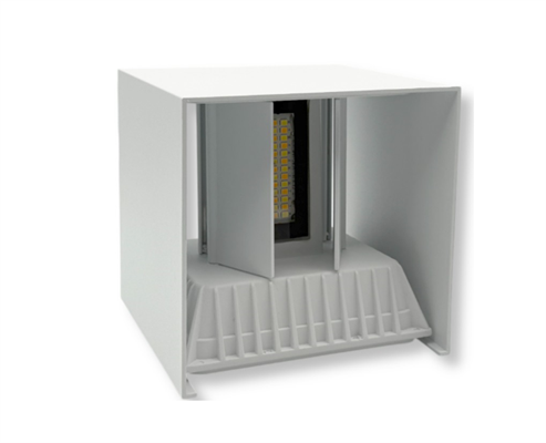 Applique da Esterno LED 22W Doppia Emissione Tonalità Luce 3in1