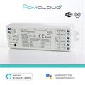 Ricevitore Dim 12/24V DC 5CH 3A Wi-Fi + RF 2.4G RGB+CCT