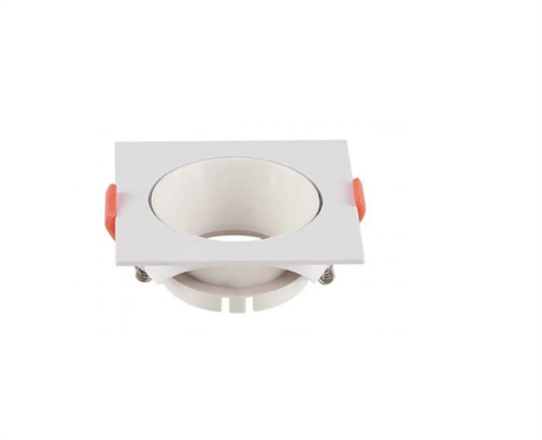 Portafaretto LED da Incasso Quadrato GU10