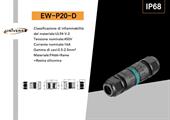 Connettore Giunto a Tenuta Stagna Impermeabile IP68