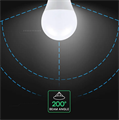 Lampadina LED 17W E27 Chip CREE A65 Luce Naturale 4000K