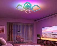 Plafoniera LED 70W RGB + Luce 3in1 Cassa BLuetooth e Telecomando