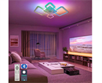 Plafoniera LED 70W RGB + Luce 3in1 Cassa BLuetooth e Telecomando