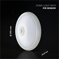 Plafoniera LED Chip CREE Rotonda 12W con Sensore PIR Luce 4000K