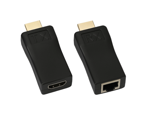 Extender Adattatore HDMI a RJ45 per Cavo Cat 5e/6 1080p 30mt