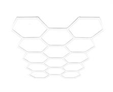 Plafoniera Nido D'Ape LED 399W 220V Luce Fredda 6500K 57pz