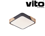 Plafoniera da Soffitto LED 35W Luce 3in1 CCT 2975Lm 40x40xH5cm