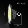 Campana Industriale LED 200W  UFO Luce Fredda 6500K IP65