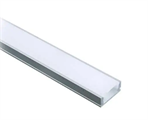 Profilo in Alluminio Colore Bianco per Strip LED 2 Metri