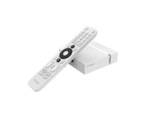 Google TV Box 4K Wi-Fi/Lan Telecomado con Controllo Vocale