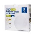 Plafoniera LED 12W con Sensore Luce Naturale 4000K