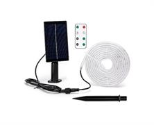 Striscia LED 30W con Pannello Solare Luce Calda 2700K 3 Metri