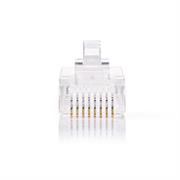 Connettore Plug per Cavo LAN CAT5 Pacco da 10pz
