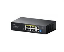 Switch Gigabit PoE+ 8 Porte con 2 Uplink GbE