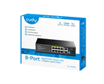 Switch Gigabit PoE+ 8 Porte con 2 Uplink GbE