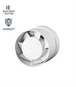 Aspiratore assiale 12cm 15W 220 m³/h 30db chiusura automatica