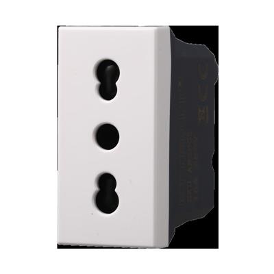 Presa bipasso comp. Bticino Axolute 2P+T 10/16A 250V bianco